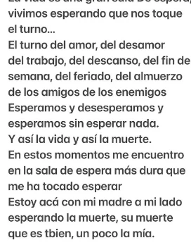 El mensaje de Maju Lozano sobre su madre