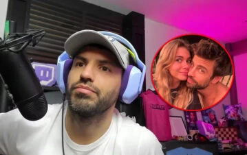 El Kun Agüero se burló de la nueva foto de Gerard Piqué y su novia mimosos