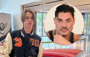 La depresión del hijo de Ricardo Fort al recordar la muerte de su papá