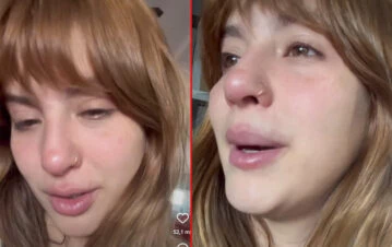 Flor Vigna publicó un video llorando en la calle y preocupó a todos: “Me dio miedo…”