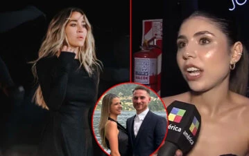 Jimena Barón se solidarizó con Camila Mayan por la traición de Alexis Mac Allister