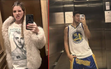 La particular imagen que Rusherking publicó luego de que la China Suárez quedara encerrada en un ascensor