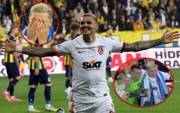 Mauro Icardi se consagró campeón y goleador en Turquía: así festejó lejos de Wanda