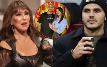 Moria Casán se burló de las cualidades futbolísiticas de Mauro Icardi y lo trató de imbécil: "Lo detestan sus pares porque..."