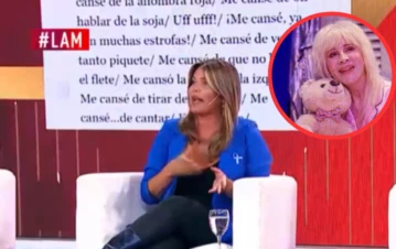 La frase letal de Nazarena Vélez contra Nacha Guevara por su nuevo tema