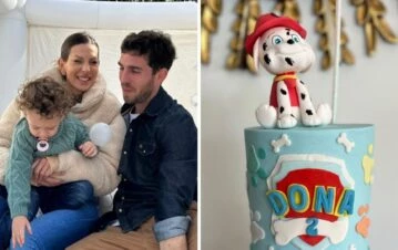 El álbum de fotos del cumpleaños de Donatello, el hijo de Noelia Marzol