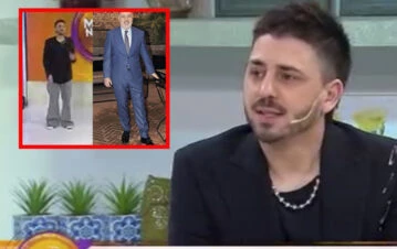 El extravagante look de Pampito que provocó un palazo contra Doman: "El no podría ponerse esto porque tiene 180 años"