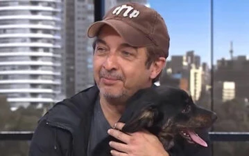 Ricardo Darín despidió a su perro Ronko con un mensaje muy emotivo