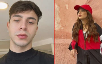 Rusherking y Ángela Torres se mostraron muy cariñosos y se rumorea un romance