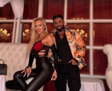 LUCIANA SALAZAR Y CHARLES RAUL SOTELO ERAN MUY COMPINCHES HACE AÑOS.