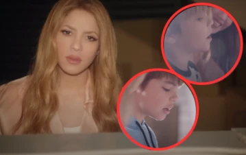 ¡Dale play! El video de Shakira y sus hijos Milan y Sasha cantando su nueva tema, Acróstico