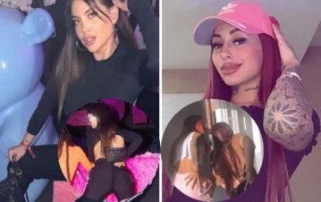La ex de L-Gante se burló sin filtros contra Wanda Nara por su "cola" y su forma de bailar: el video