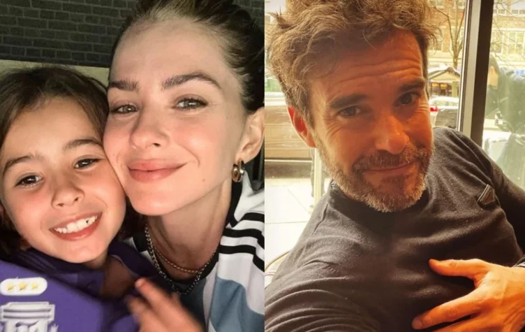 El tierno gesto de la China Suárez con Nico Cabré.