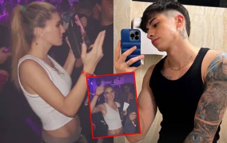 La China Suárez bailó un tema de Lauty Gram.