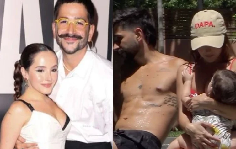 Evaluna Montaner y Camilo mostraron fotos retros.