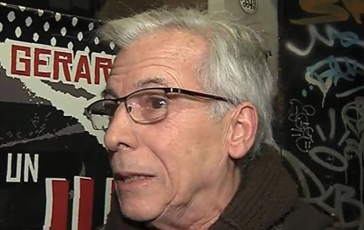 Gerardo Romano fue internado de urgencia por un cuadro de neumonía