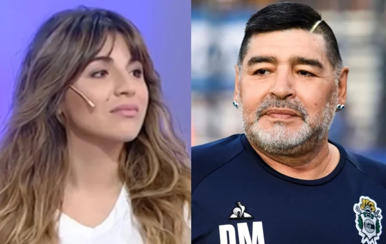 Hackearon las redes de Maradona y Gianinna saltó furiosa.