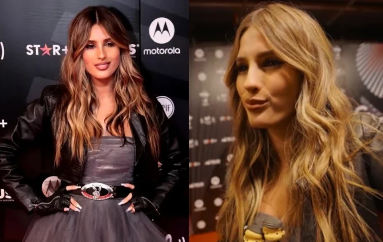 Julieta Poggio se defendió tras ser acusada de colarse en los premios gardel.