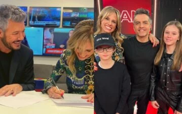 Mariana Fabbiani firmó con América con sus hijos en el estudio: “No tenía con quién dejarlos y…”