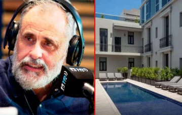 Las fotos del lujoso edificio en el que Jorge Rial vive tras su drama de salud
