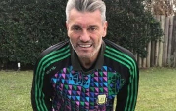 La primera foto de Sergio Goycochea con su nieta recién nacida: “Bienvenida, Clarita”