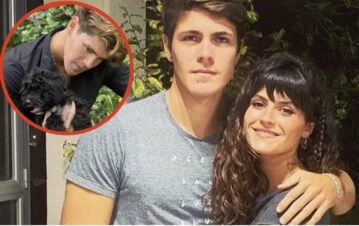 Valentina, la hermana de Marcos, mostró el look super top de la perra Morita a la hora de tomar el té