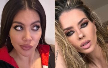 La tremenda cara de Wanda Nara cuando le mencionaron a la China Suárez en un vivo