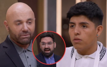 Antonio de MasterChef se enfrentó al jurado y defendió a sus compañeros