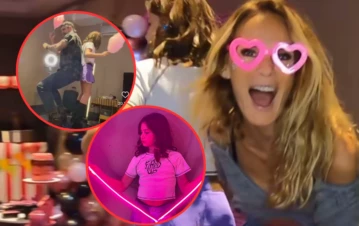 Así fue el cumpleaños de 10 de Esperanza, la hija que unió a Sabrina Rojas y Luciano Castro