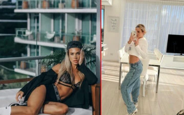 Así es el departamento de Camila Homs en Puerto Madero: gigante, lujoso y moderno