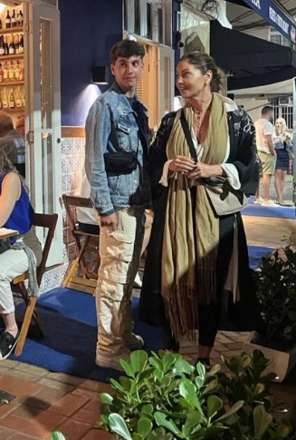 El hijo de Karina Mazzocco