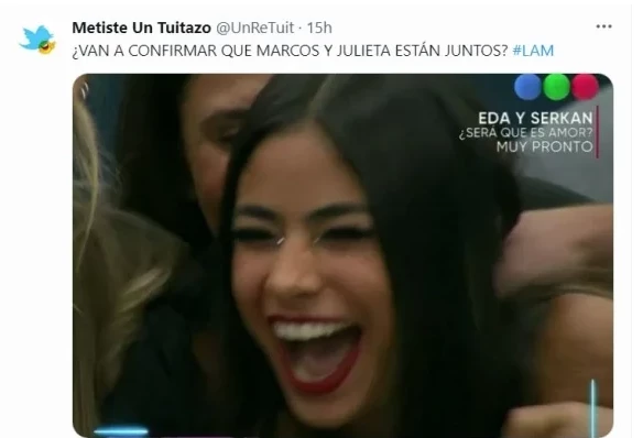 Estallaron las redes por el romance de Julieta Poggio y Marcos