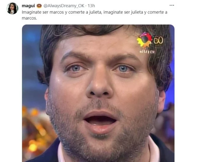 Las redes se hicieron eco del romance de Julieta y Marcos de Gran Hermano