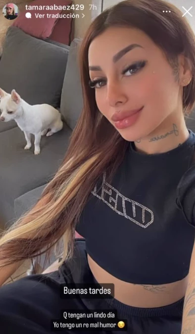 El nuevo look de Tamara Báez