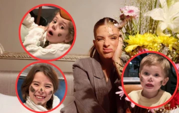 El juego que la China Suárez le enseñó a sus hijos y causó impresión: "Estoy arrepentida"