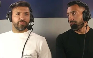 El Kun Agüero se burló de un futbolista en la final de la Champions League y Carlos Tevez no se contuvo