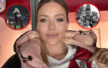 Evangelina Anderson compartió las fotos más tiernas de Martín Demichelis celebrando el Día del Padre