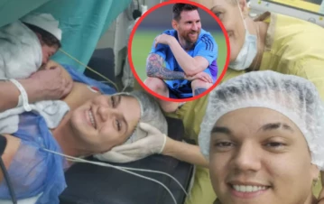 Brian Lanzelotta se convirtió en padre y le hizo un homenaje a Lionel Messi en su cumpleaños