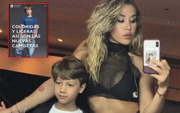 Jimena Barón se impactó ante el parecido de un modelo internacional con su hijo Momo