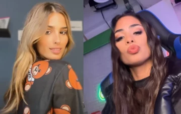 La foto de la pijamada hot de Julieta Poggio y Daniela Celis desde la cama