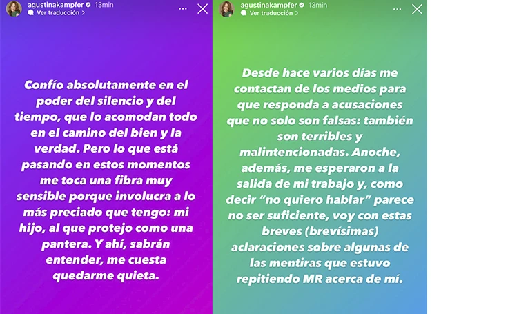 KAMPFER CONTÓ EL INFIERNO QUE VIVIO CON JORGE Y MORENA RIAL