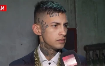 El cambio de look de L-Gante tras salir de la cárcel