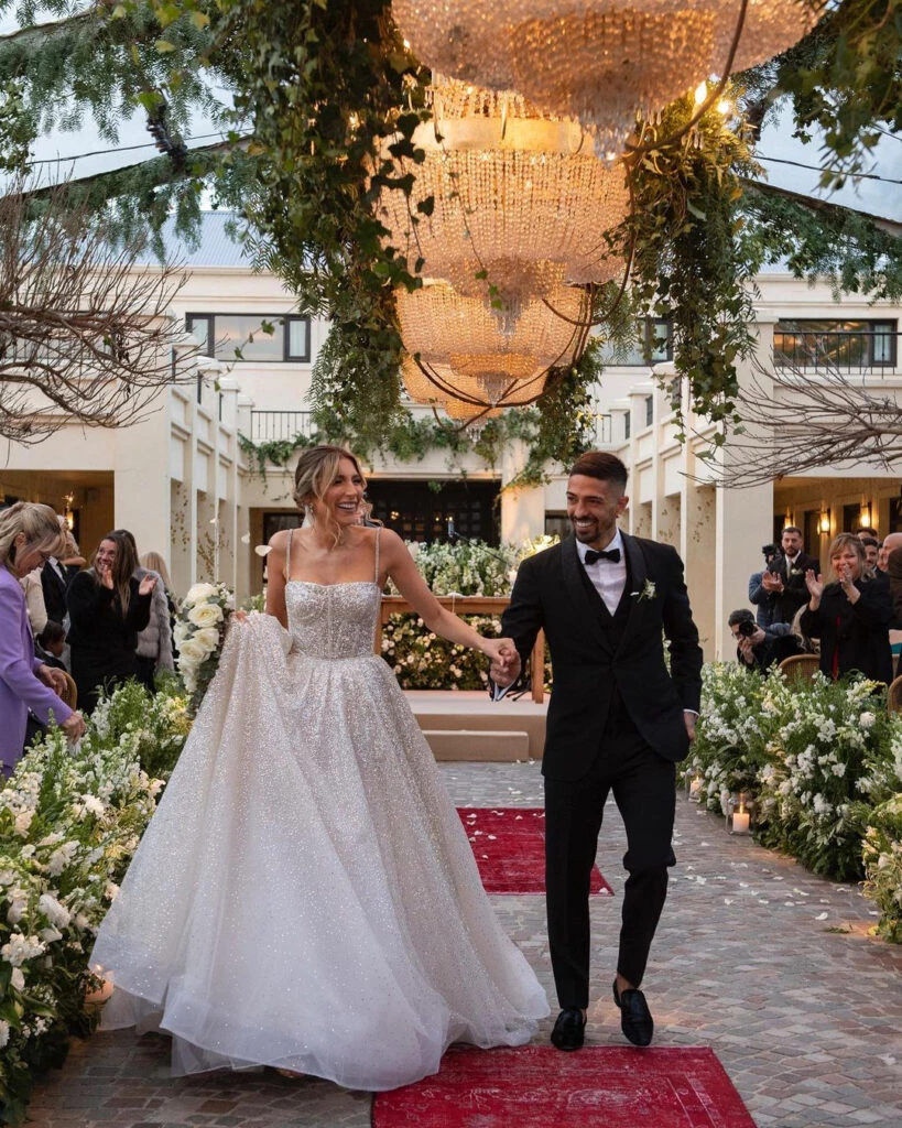 MANU LANZINI Y JENIFFER RIERA CAMINO AL ALTAR PARA DAR EL SI