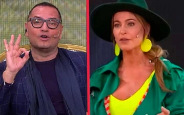 Dos famosos expertos en moda se burlaron del look de Karina Mazzoco y la compararon con Topa