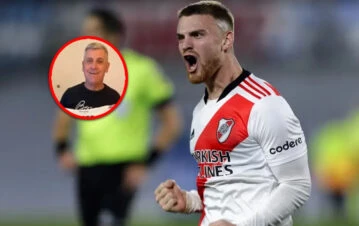 Lucas Beltrán, figura de River, compró un regalo millonario para su papá en el Día del Padre