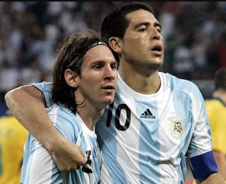 Messi Riquelme 2006