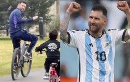 Así son las vacaciones gasoleras de Lio Messi en Rosario