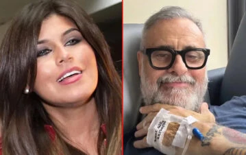 Revelan el gesto amoroso de Loly Antoniale con Jorge Rial tras el infarto en Colombia