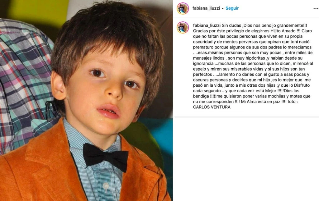 Posteo de Fabiana Liuzzi