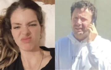 Qué le gritó Benjamín Vicuña a la China Suárez en el llamado que los volvió a enfrentar: "Te pido que..."